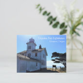 Yaquina Bay Lighthouse, Newport, Oregon Briefkaart (Staand voorkant)