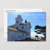 Yaquina Bay Lighthouse, Newport, Oregon Briefkaart (Voorkant / Achterkant)