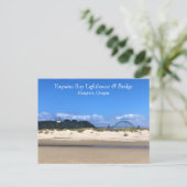 Yaquina Bay Lighthouse, Newport, Oregon Briefkaart (Staand voorkant)