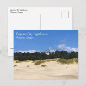 Yaquina Bay Lighthouse, Newport, Oregon Briefkaart (Voorkant / Achterkant)