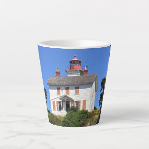 Yaquina Bay Lighthouse, Newport, Oregon Latte Mok