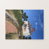 Yaquina Bay Lighthouse, Newport, Oregon Legpuzzel (Horizontaal)