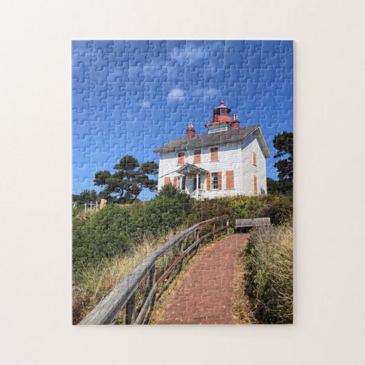 Yaquina Bay Lighthouse, Newport, Oregon Legpuzzel (Verticaal)