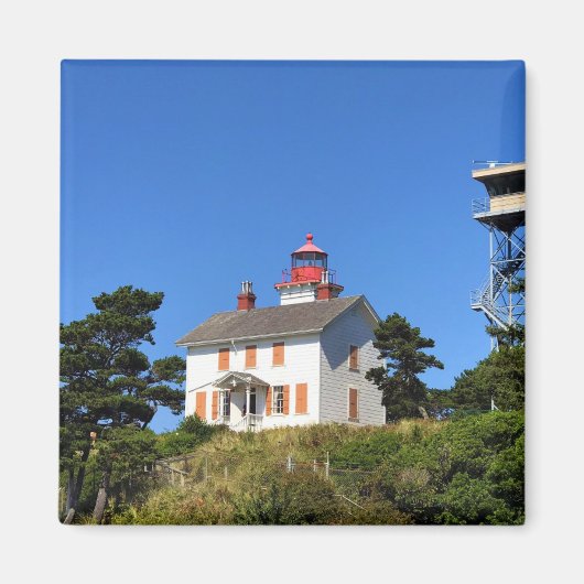 Yaquina Bay Lighthouse, Newport, Oregon Magneet (Voorkant)