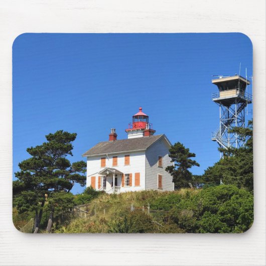 Yaquina Bay Lighthouse, Newport, Oregon Muismat (Voorkant)