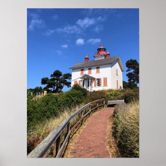 Yaquina Bay Lighthouse, Newport, Oregon Poster (Voorkant)