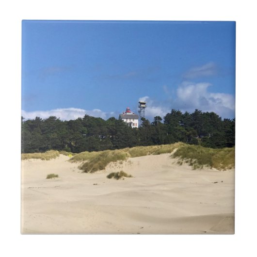 Yaquina Bay Lighthouse, Newport, Oregon Tegeltje (Voorkant)