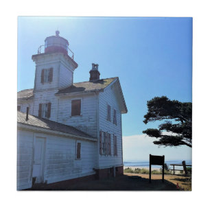 Yaquina Bay Lighthouse, Newport, Oregon Tegeltje