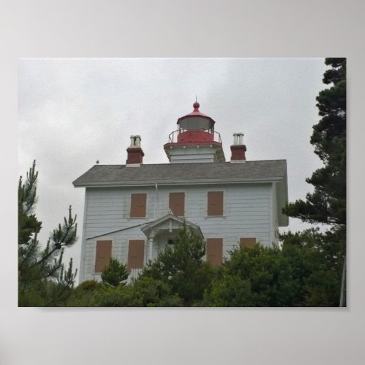 Yaquina Bay Lighthouse, OF Poster (Voorkant)