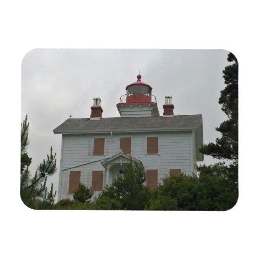 Yaquina Bay Lighthouse, OR Magneet (Horizontaal)