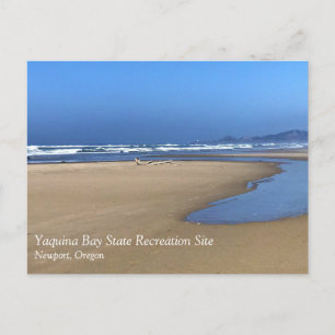 Yaquina Bay State Recreation Site, Newport, Oregon Briefkaart