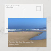 Yaquina Bay State Recreation Site, Newport, Oregon Briefkaart (Voorkant / Achterkant)