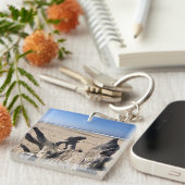 Yaquina Bay State Recreation Site, Newport, Oregon Sleutelhanger (Voorkant Rechts)