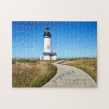 Yaquina Head Lighthouse Aangepast fotoscript
