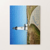 Yaquina Head Lighthouse Aangepast fotoscript Legpuzzel (Verticaal)