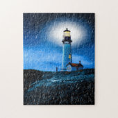 Yaquina Head Lighthouse Art Puzzle Legpuzzel (Verticaal)