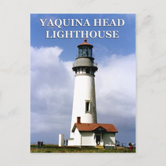 Yaquina Head Lighthouse, Briefkaart Oregon (Voorkant)
