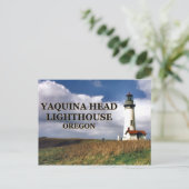 Yaquina Head Lighthouse, Briefkaart Oregon (Staand voorkant)