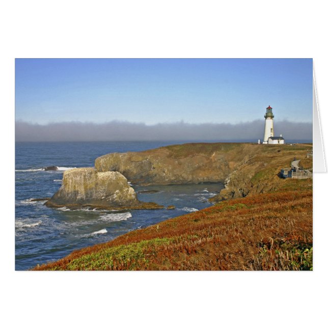 Yaquina Head Lighthouse in Newport Oregon (Voorkant Horizontaal)