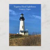 Yaquina Head Lighthouse, Newport, Briefkaart Orego (Voorkant)