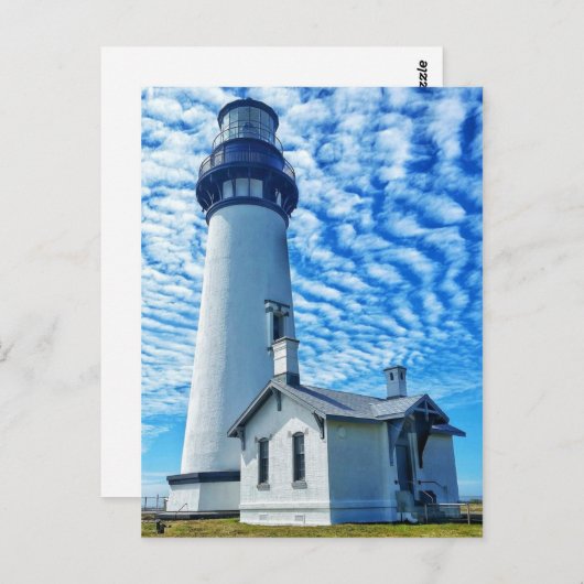 Yaquina Head Lighthouse Newport Oregon Briefkaart (Voorkant / Achterkant)