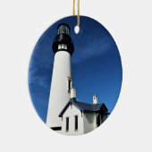 Yaquina Head Lighthouse, Newport, Oregon Keramisch Ornament (Rechts)