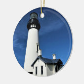 Yaquina Head Lighthouse, Newport, Oregon Keramisch Ornament (Links)