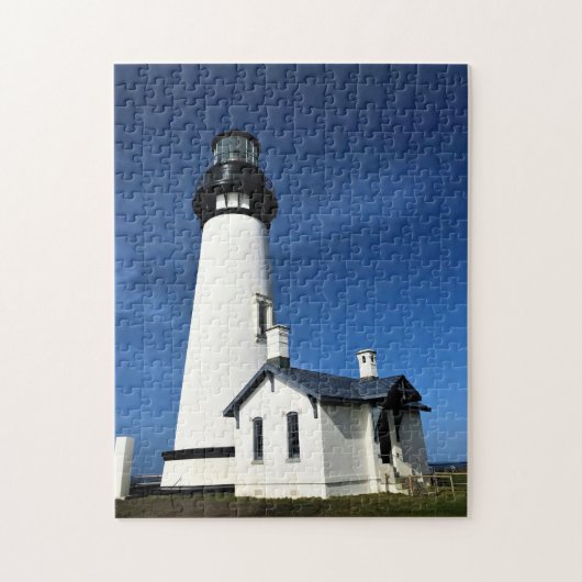 Yaquina Head Lighthouse, Newport, Oregon Legpuzzel (Verticaal)