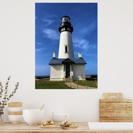 Yaquina Head Lighthouse, Newport, Oregon Poster (Keuken)