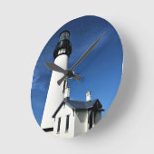 Yaquina Head Lighthouse, Newport, Oregon Ronde Klok (Hoek)
