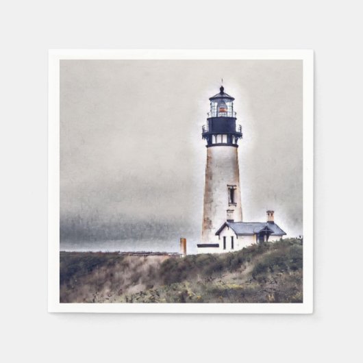 Yaquina Head Lighthouse Newport Oregon Servet (Voorkant)