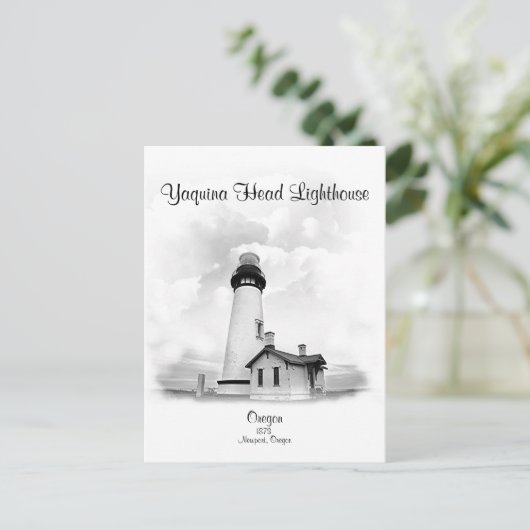 Yaquina Head Lighthouse - Oregon Briefkaart (Staand voorkant)