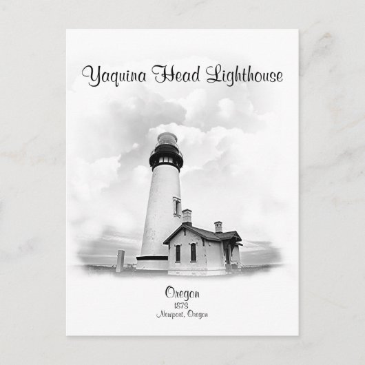 Yaquina Head Lighthouse - Oregon Briefkaart (Voorkant)