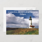 Yaquina Head Lighthouse, Oregon Briefkaart (Voorkant / Achterkant)