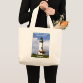 Yaquina Head Lighthouse, Oregon Grote Tote Bag (Voorkant (product))