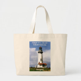 Yaquina Head Lighthouse, Oregon Grote Tote Bag
