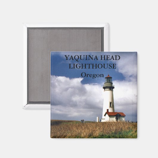 Yaquina Head Lighthouse, Oregon Magnet (Voorkant / Achterkant)