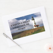 Yaquina Head Lighthouse, Oregon Rechthoekige Sticker (Envelop)