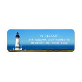 Yaquina Head Lighthouse Return Address Label (Voorkant)
