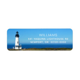 Yaquina Head Lighthouse Return Address Label