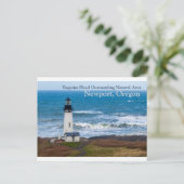 Yaquina Head Outstanding Natural Area Lighthouse Briefkaart (Staand voorkant)
