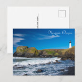 Yaquina Head Vuurtoren Kust Oregon Briefkaart (Voorkant / Achterkant)