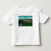 Yaquina Lighthouse en Yaquina HeadYaquina, OF Kinder Shirts (Voorkant)