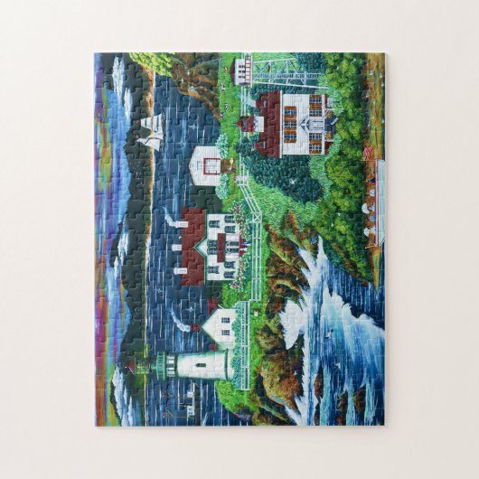 Yaquina Lighthouse Legpuzzel (Verticaal)