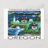 Yaquina Lighthouse ~ Oregon Briefkaart (Voorkant)