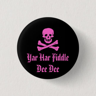 Yar Har Fiddle Dee Dee Ronde Button 3,2 Cm