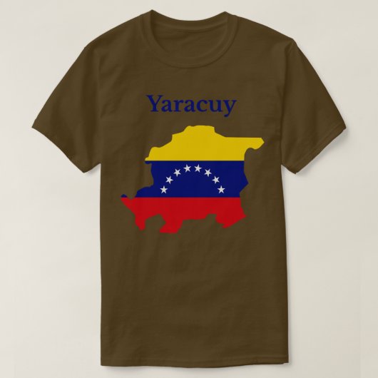 Yaracuy State Venezuela T-shirt (Design voorkant)