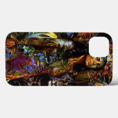 "Yaraquim" Jaguar Blossom - Vrouwen in het Amazone Case-Mate iPhone Case (Achterkant (horizontaal))