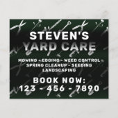 Yard Care Tools patroon Flyer (Voorkant)