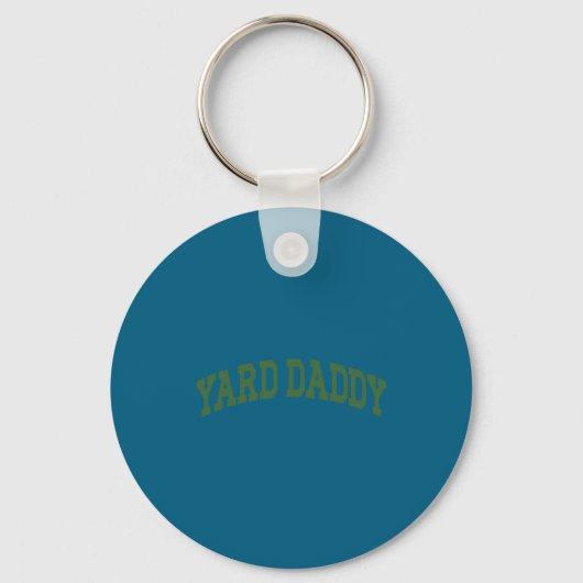 Yard Daddy Funny Lawn Mowing Dad Gardening Dad _1  Sleutelhanger (Voorkant)